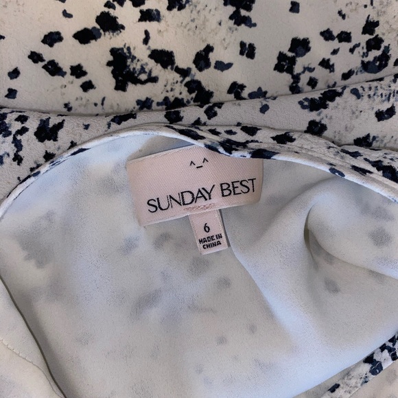 sunday best aritzia floral dress - Picture 2 of 3